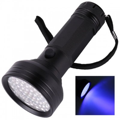 Amazon Hot Selling 68LED Ultraviolet Black Light Aluminum Alloy Pet Urine Bed Mug Detection 395NM UV Torch