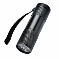 395 nm Mini Aluminum alloy 9 LED UV Torch light 395nm Black Light LED Flashlight For Dog Pet Urine Bed Bug