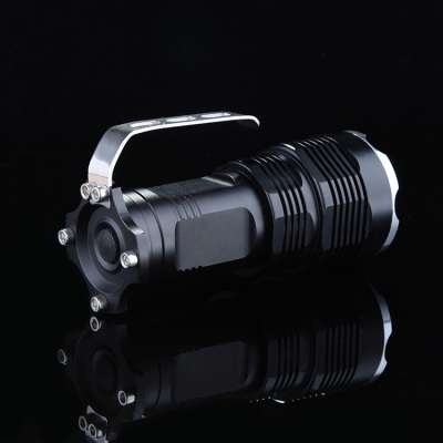 factory supply Camping Portable LED hand light and high lumen rechargeable LED flashlight HL-7002