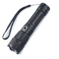 High Brightness Rechargeable Torch 26650 Tactical Police Heavy Duty Flashlight For Hunting