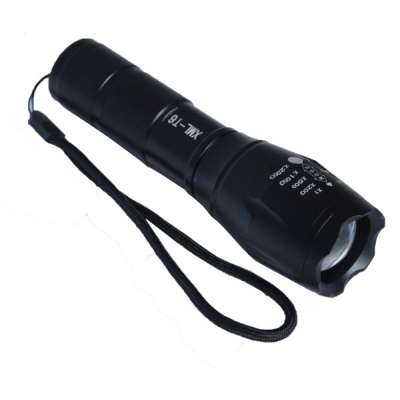 2018 best selling military lights long beam zoom torch 5 modes tactical led flashlight HL-6111B