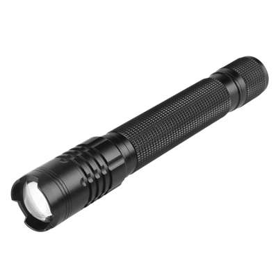 High Power 750lumen 6AAA Zoom Function LED Tactical Flashlight Aluminum Alloy XM-L2 10W LED Flashlight with Clip