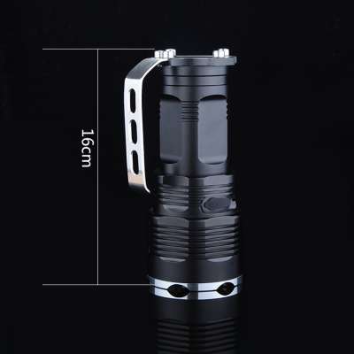 factory supply Camping Portable LED hand light and high lumen rechargeable LED flashlight HL-7002