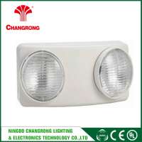 2x2W LED Light Source Portable Dimmable Double Head Emergency Light