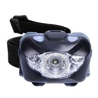 wholesale waterproof portable sensor headlamp battery powered 168 Lumens led head torch flashlight