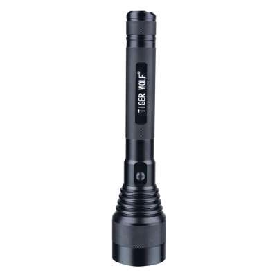 Aluminum Alloy High Power Zoomable 3C Battery XM-L T6 Outdoor Police Security LED Flashlight HL-ATC04B