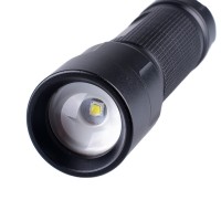 High Quality Portable Aluminum Powerful Rechargeable Torch Light Zoom Led Tactical Flashlight