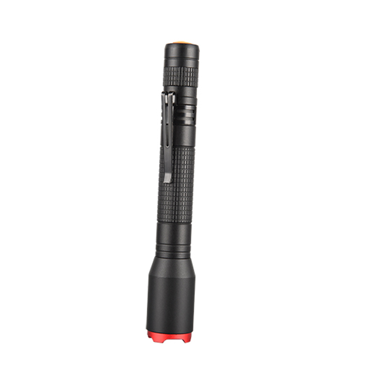 Ningbo Factory Supply Cheap Price Small Portable light Home Used Mini led Bright aluminium mini flashlight with clip